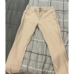 Refuge Beige Skinny Jeans Size 12